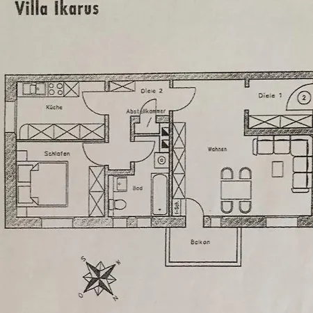 Tapetenwechsel -balkon- Appartement Dresde